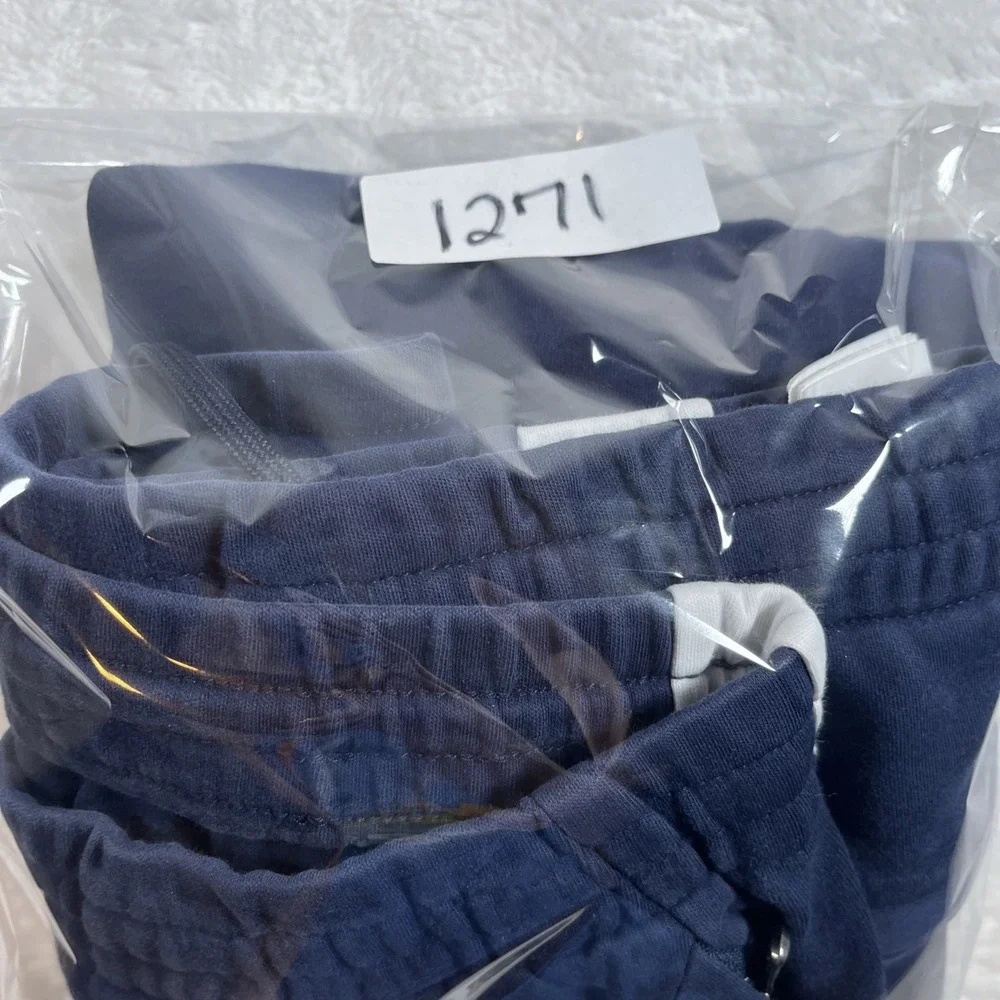 Polo Ralph Lauren Sweatpants Mens 3XB Blue Drawstring‎ Casual 1/4 Zip Ankle